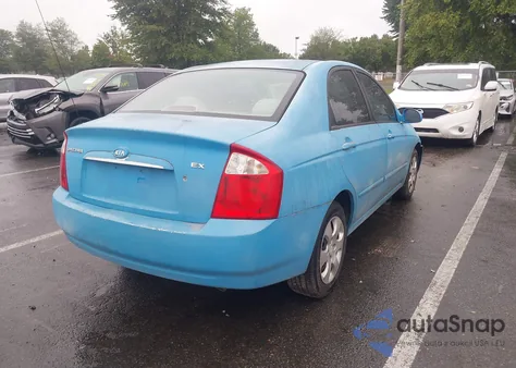 2006 Kia Spectra Ex/Lx/Sx z USA, uszkodzony, nr VIN KNAFE122965344600